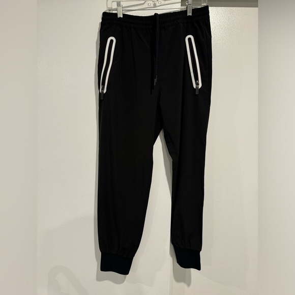 BLACKBARRETT by Neil Barrett Black Heat Seal Track Pants size medium - Picture 4 of 14